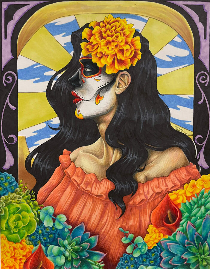 Dia De Los Muertos Raffle Piece (2022)