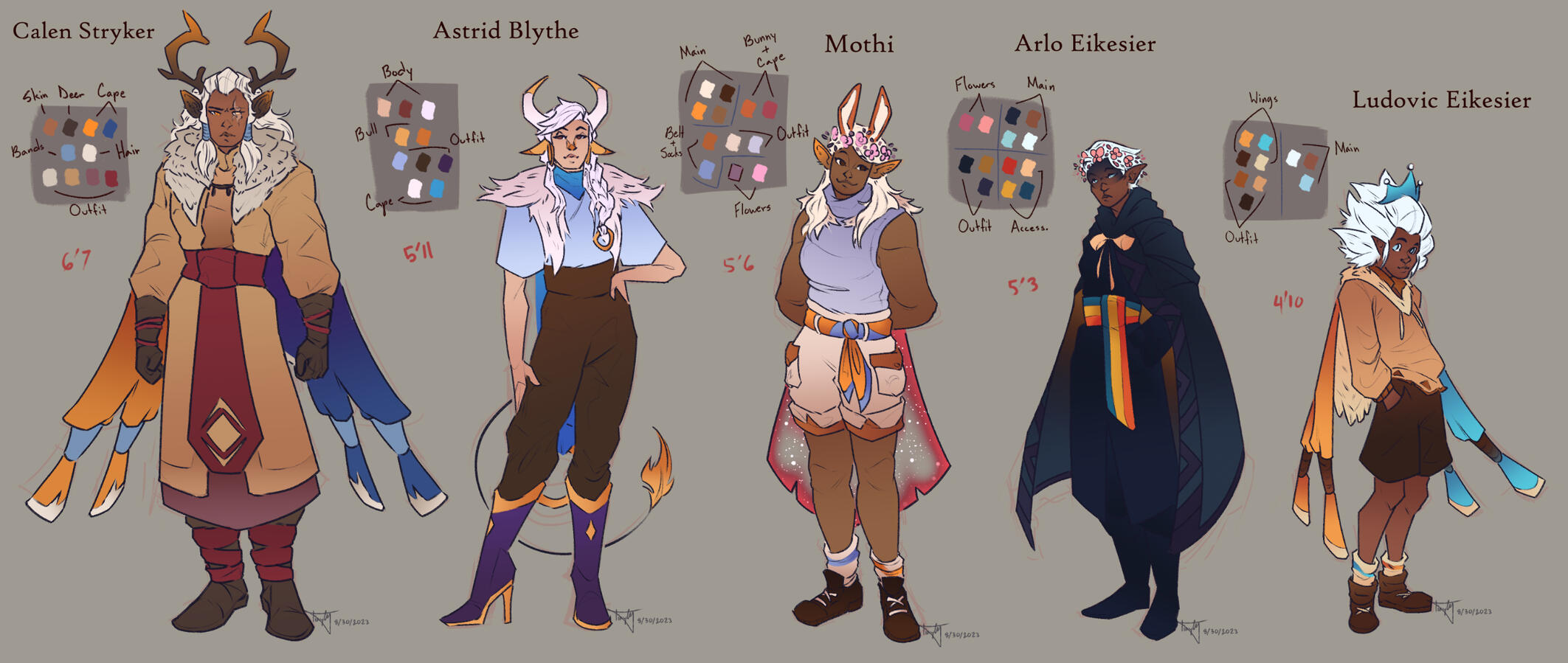 The Messengers' Reference Page (2023)